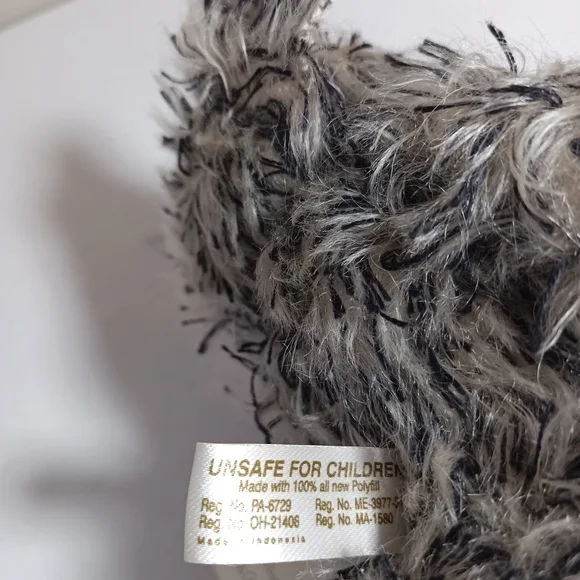 Deb Canham bigger bear Mohair Limited Edition Mischief Cat #13 Of 200 Grey - Picture 7 of 8